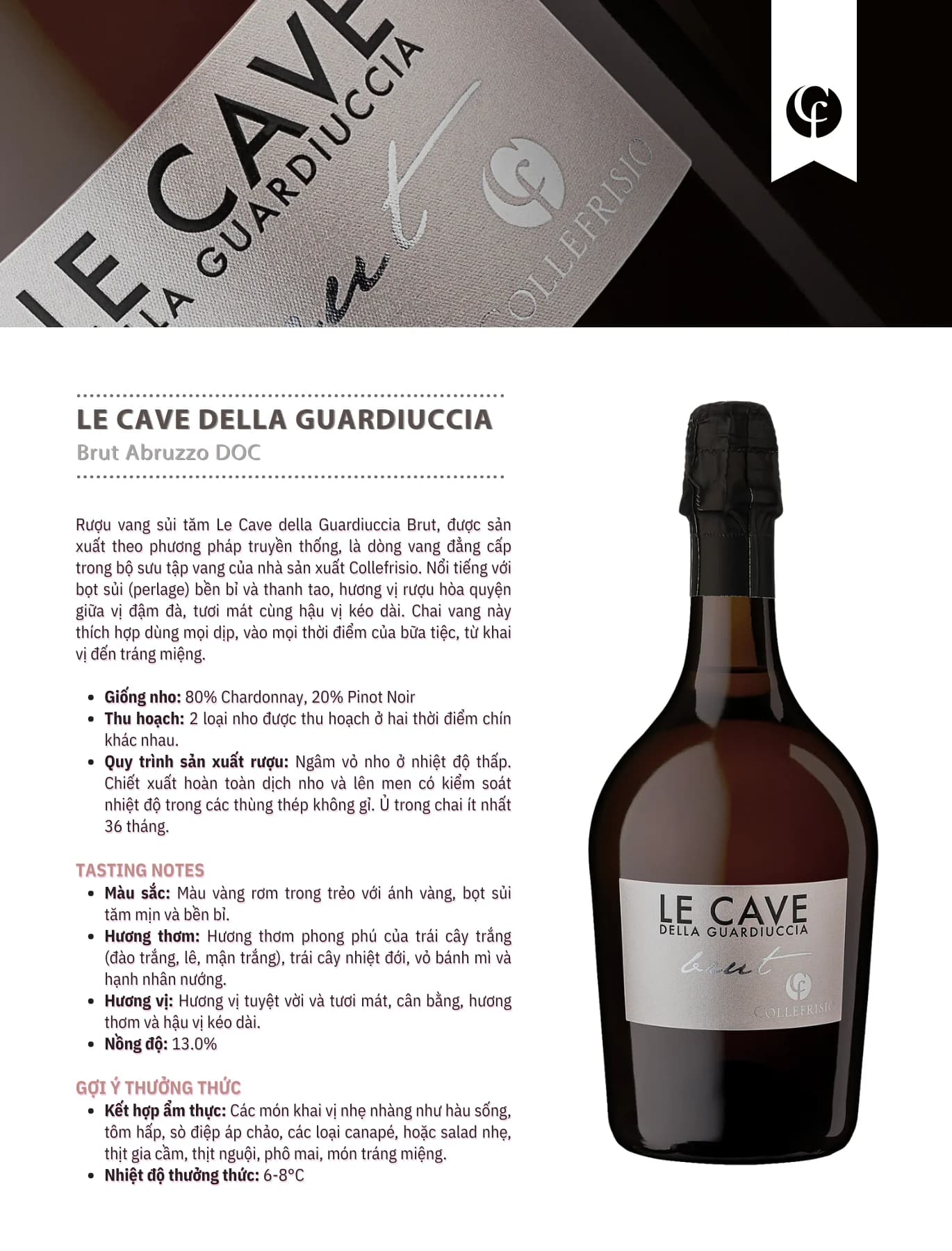 Tasting Notes Collefrisio Le Cave Della Guardiuccia