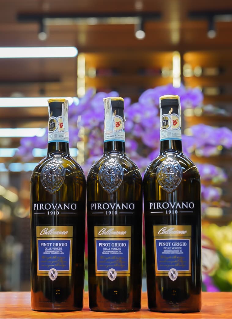 Ruou Vang Y Pirovano Pinot Grigio 3